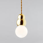 Ball Series Pendant Light – Modern Glass Globe Ceiling Lamp