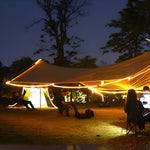 Solar LED Strip Light for Outdoor Spaces, Warm White 3000K
