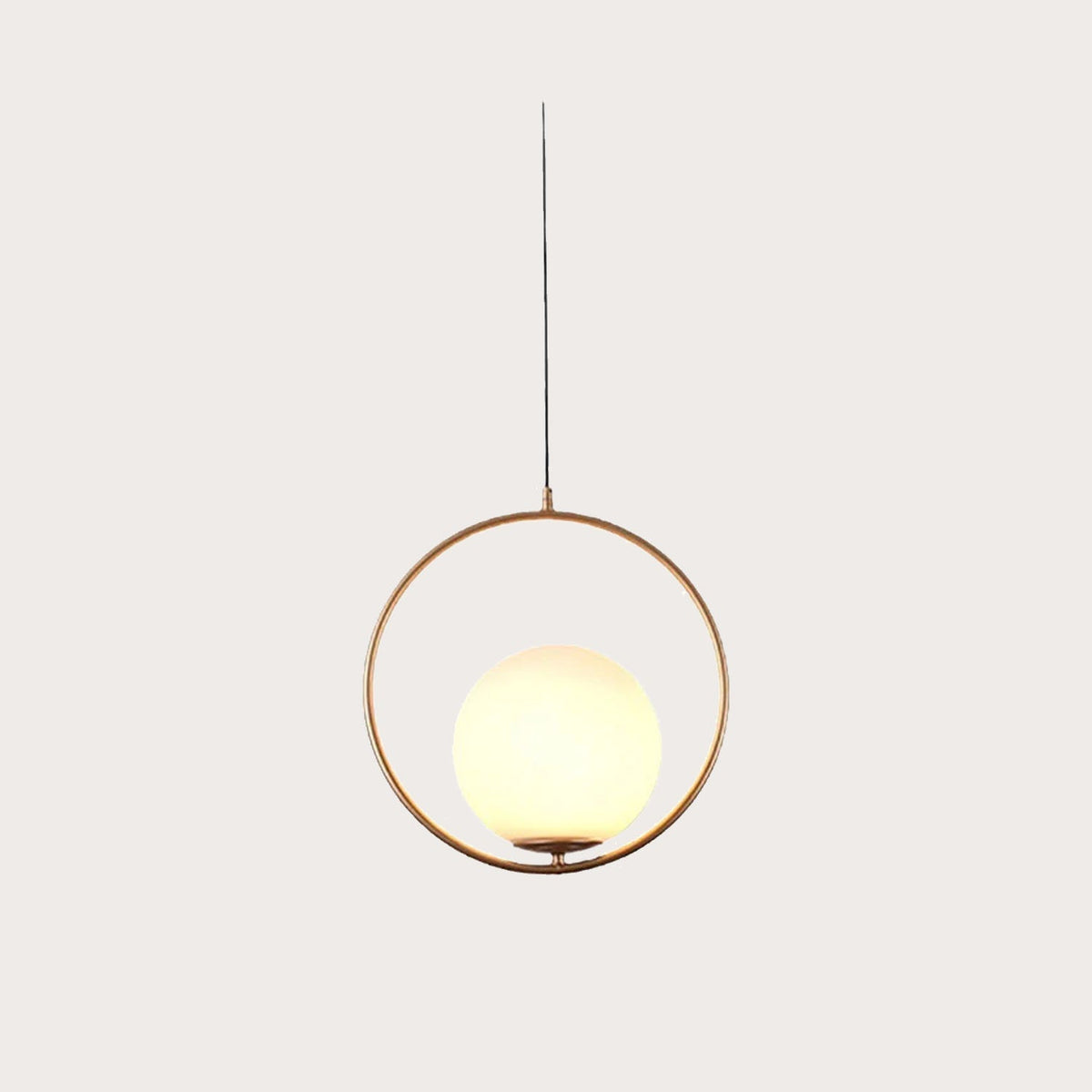 Modern Frosted Glass Ball Chandelier