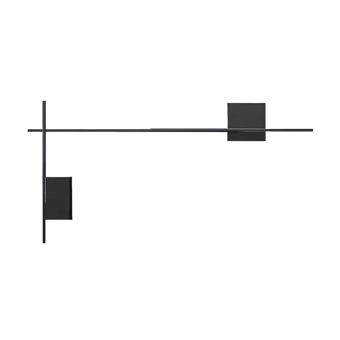 Modern Minimalist Rectangular LED Wall Sconce Set for Bedroom and Living Room