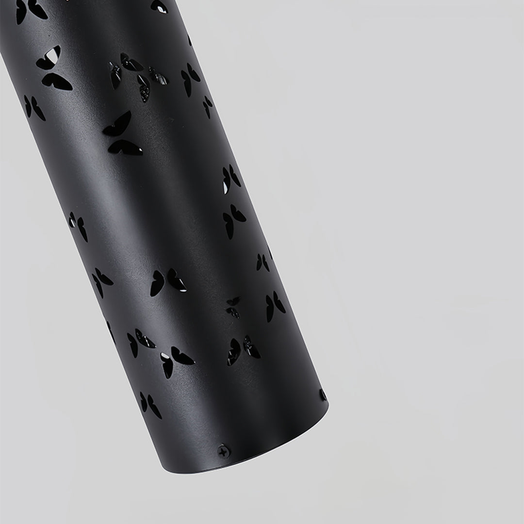 Butterfly Projection Floor Lamp – Modern Decorative Column Light