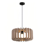 Acoustic Felt Pendant Light with Adjustable Chain – Modern Nordic Drum Shade