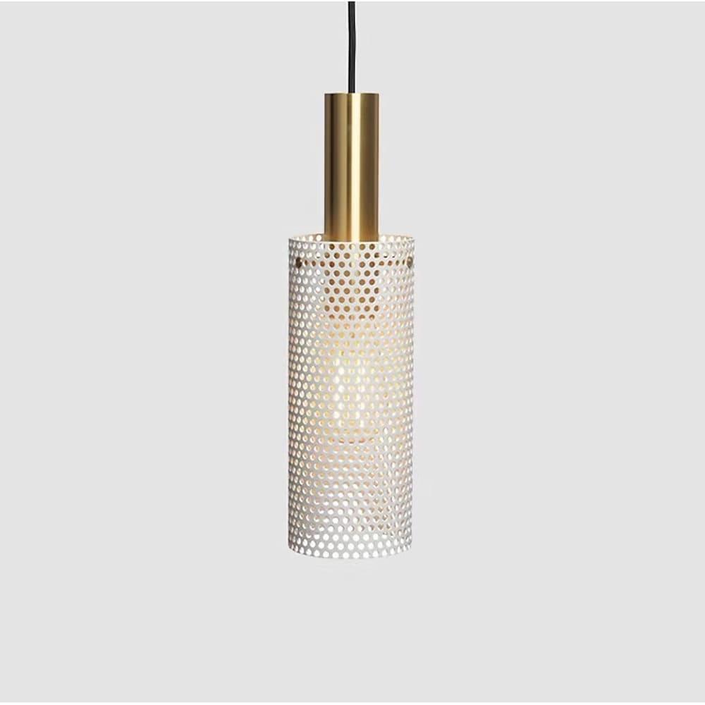Modern Cylinder LED Pendant Light with Adjustable Cord for Dining and Bedroom