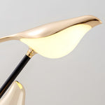 Aurelia Trio Floor Lamp — Sculptural Bird-Inspired LED Accent Light in Gold
