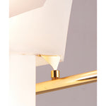 Origami Crane Wall Sconce in Gold Accent, Modern Nordic Bird Light