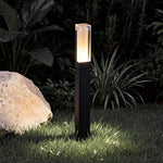 Cubic Aluminum LED Bollard Light for Pathways and Courtyards