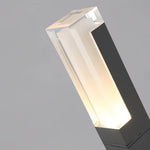 Cubic Aluminum LED Bollard Light for Pathways and Courtyards