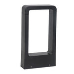 Modern Minimalist Black Bollard Lights for Outdoor Landscape Paths