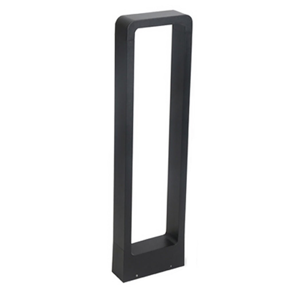 Modern Minimalist Black Bollard Lights for Outdoor Landscape Paths