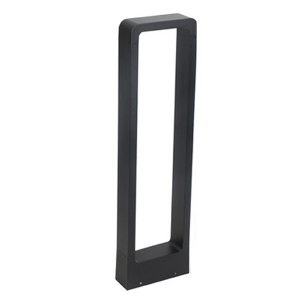 Modern Minimalist Black Bollard Lights for Outdoor Landscape Paths