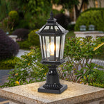 Architectural Solar Column Pillar Lights for Modern Outdoor Spaces