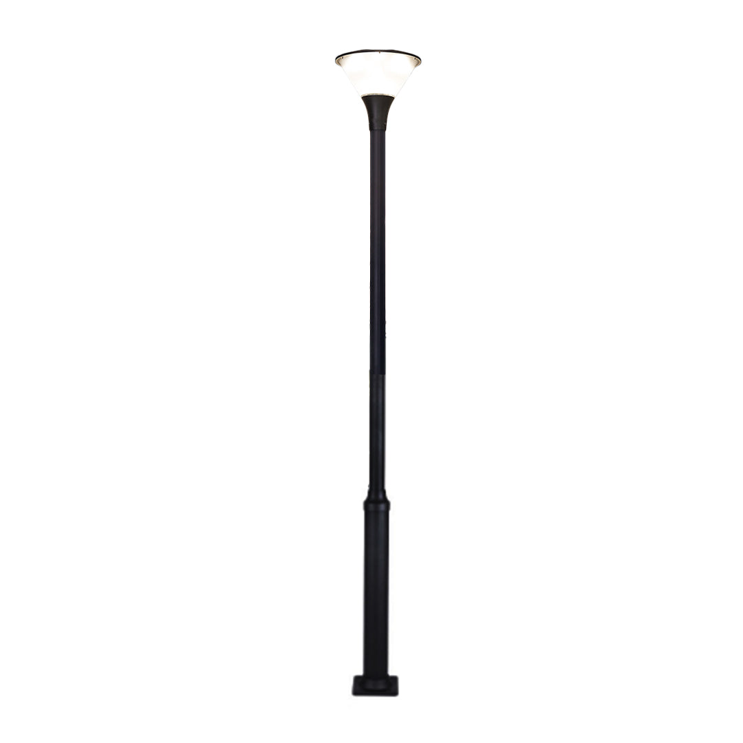 Minimalist LED Yard Post Light with Die-Cast Aluminum Body