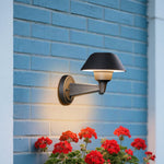 Minimalist Nordic Outdoor Wall Sconce with Warm LED Glow