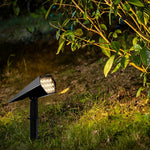 Solar Spike Spotlight with Adjustable Head for Garden and Landscape