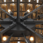 Modern Glass Pendant Chandelier 8-Light 10-Light American Luxury Ceiling Light