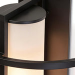 Antique Copper Outdoor Wall Sconce with Warm LED Light, IP65 Waterproof