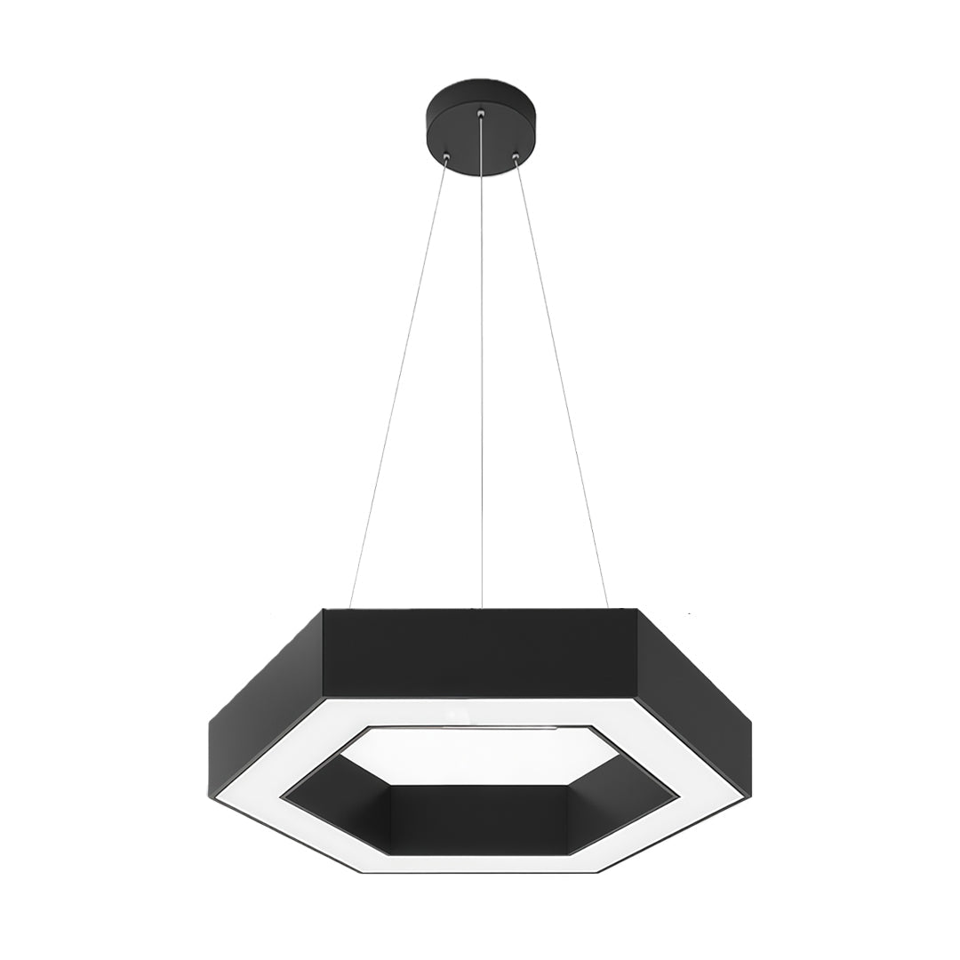 Hexaform LED Chandelier – Modern Geometric Pendant Light