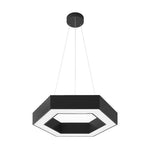 Hexaform LED Chandelier – Modern Geometric Pendant Light