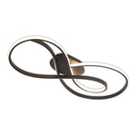Art Deco Flush Mount Ceiling Light with Dimmable LED, Nordic Minimalist Design