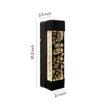 Crystal Linear LED Wall Sconce for Outdoor Modern Facades