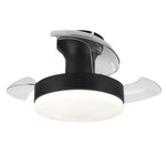 Aura Minimalist LED Ceiling Fan with Dimmable Light and Silent Motor