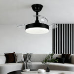 Aura Minimalist LED Ceiling Fan with Dimmable Light and Silent Motor