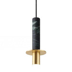 Cylindrical LED Pendant Light with Glass Shade for Modern Interiors