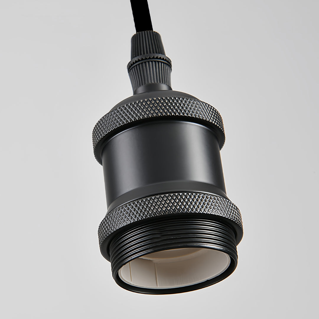 Acoustic Felt Pendant Light with Adjustable Chain – Modern Nordic Drum Shade