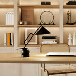 Industrial LED Desk Lamp with Magnetic Articulating Head