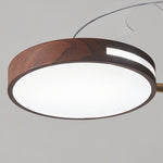 French Vintage Iron Ceiling Fan with Four Lights, 3-Blade LED Fan Lamp