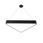 Aurelia Triangular LED Chandelier in Matte Black