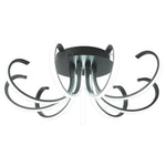 Nordic LED Flush Mount Ceiling Light with Dimmable Silicone Shade
