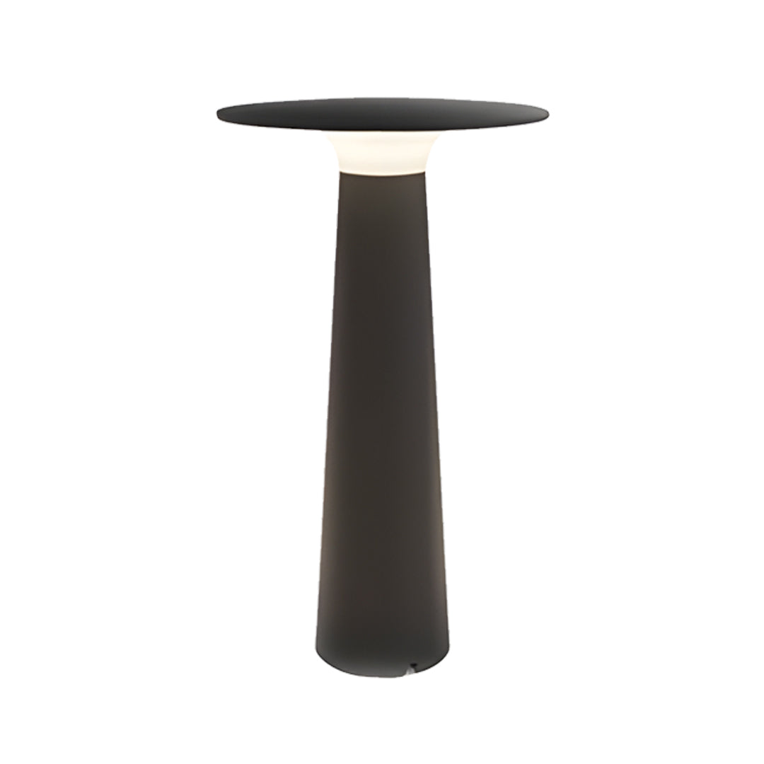 Outdoor LED Table Lamp with Aluminum Body and PC Shade