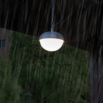 Noir Outdoor Pendant Light – IP54 Waterproof Aluminum Hanging Lamp for Covered Terraces