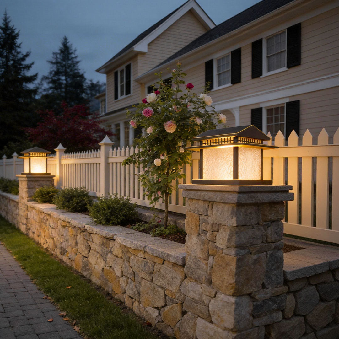 Modern Pillar Post Light for Outdoor Garden and Gate Entry