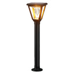 LED Post Cap Light – Waterproof Outdoor Pillar Lamp in Black