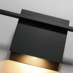 Modern Minimalist Rectangular LED Wall Sconce Set for Bedroom and Living Room