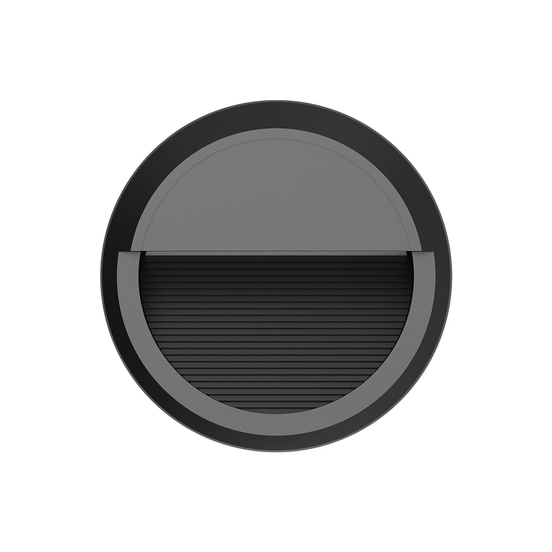 Geometric LED Step Lights for Outdoor Architecture, Minimalist Flush Mount