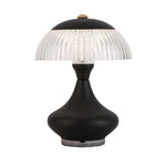 Minimalist Touch Rechargeable Table Lamp with Acrylic Shade