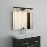 Minimalist LED Vanity Light Bar for Bathroom Mirror – Modern Black Wall Mount