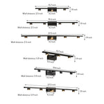 Minimalist LED Vanity Light Bar for Bathroom Mirror – Modern Black Wall Mount