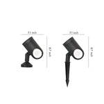 Architectural LED Landscape Spotlight, IP65 Waterproof Garden Accent Light