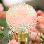 Reed Path Landscape Lighting with Glass Sphere Shade, Outdoor LED Garden Lamp