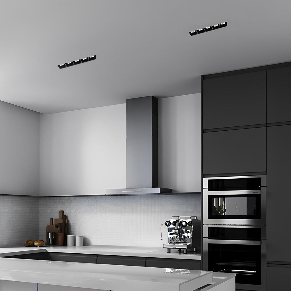 Architectural LED Linear Recessed Downlight, Frameless Ceiling Spot Light