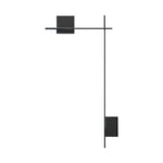 Modern Minimalist Rectangular LED Wall Sconce Set for Bedroom and Living Room