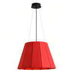 Acoustic PET Felt Pendant Light with Iron Frame, Modern Minimalist Ceiling Lamp