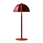 Mushroom Cordless Table Lamp with Dimmable LED, Iron & Acrylic
