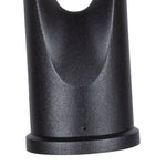 Art Nouveau LED Bollard Light – Minimalist Outdoor Path Lighting in Matte Black