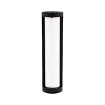 Modern Black LED Bollard Landscape Light for Pathways & Gardens