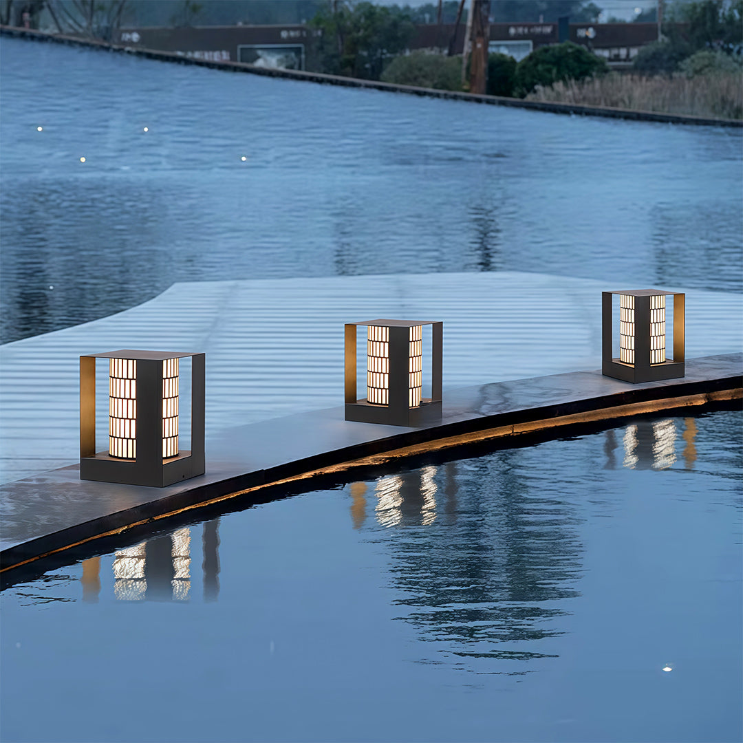 Minimalist LED Bollard Landscape Light | IP65 Waterproof Outdoor Path Lamp